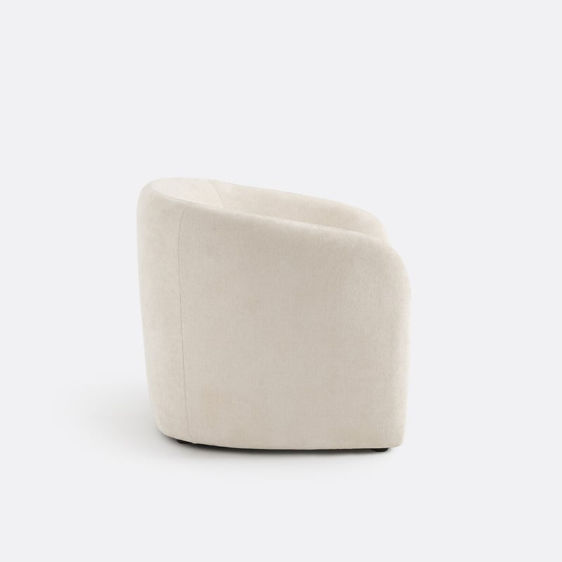 Fauteuil en chenillé, LANDINE