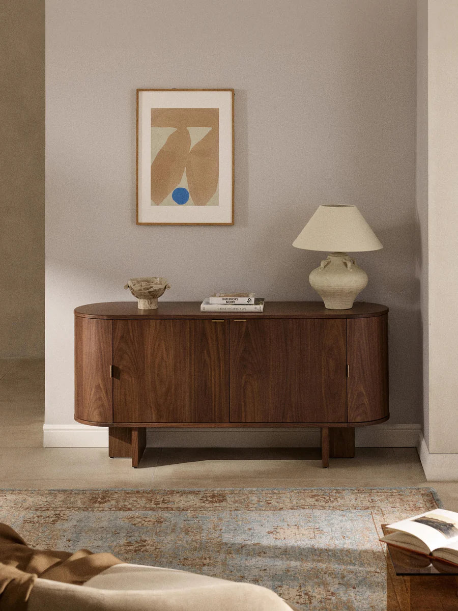 Enfilade en bois avec coins arrondis Zumi | Westwing