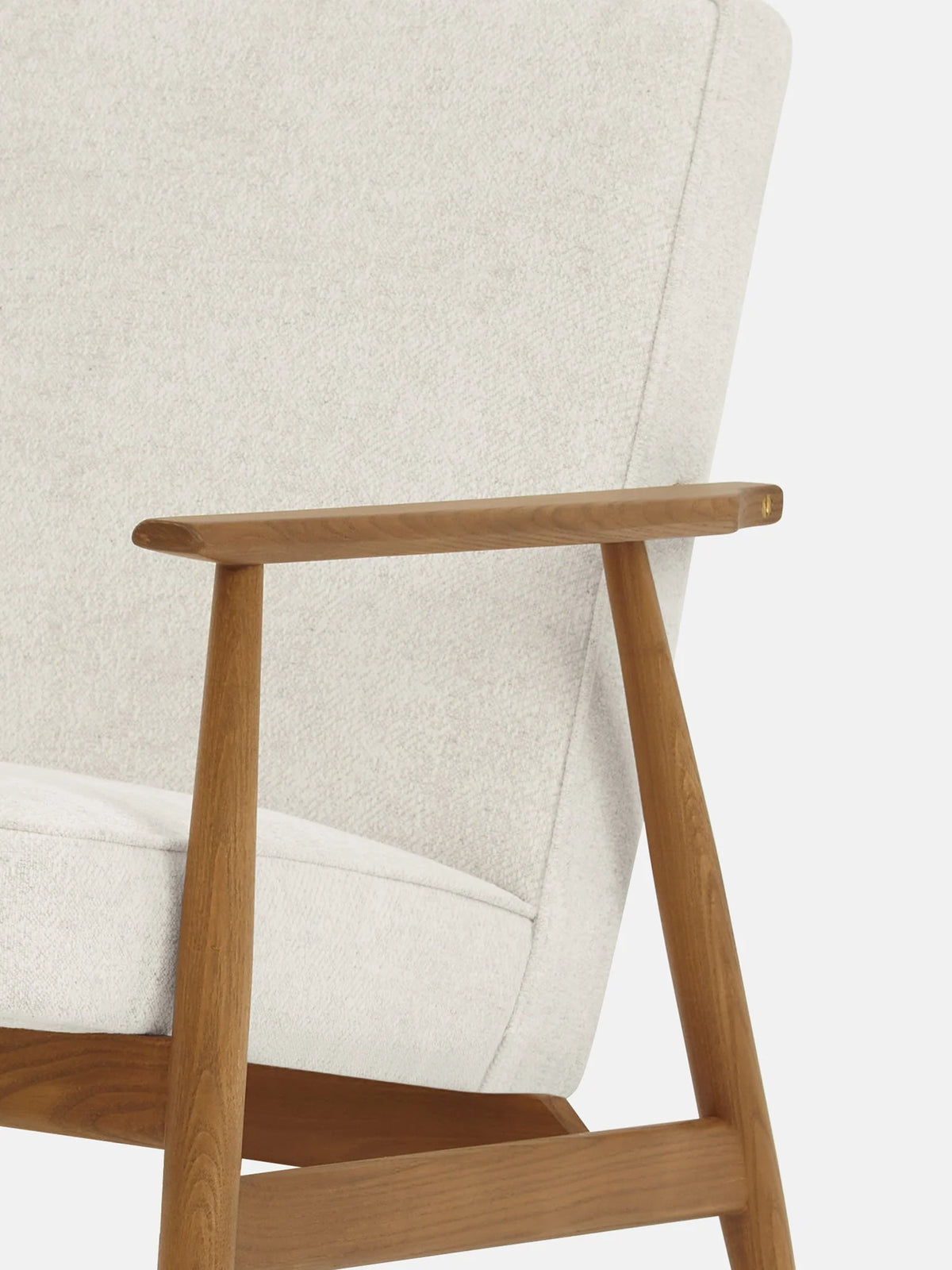 Fauteuil Lounge Fox en tissu Marble
