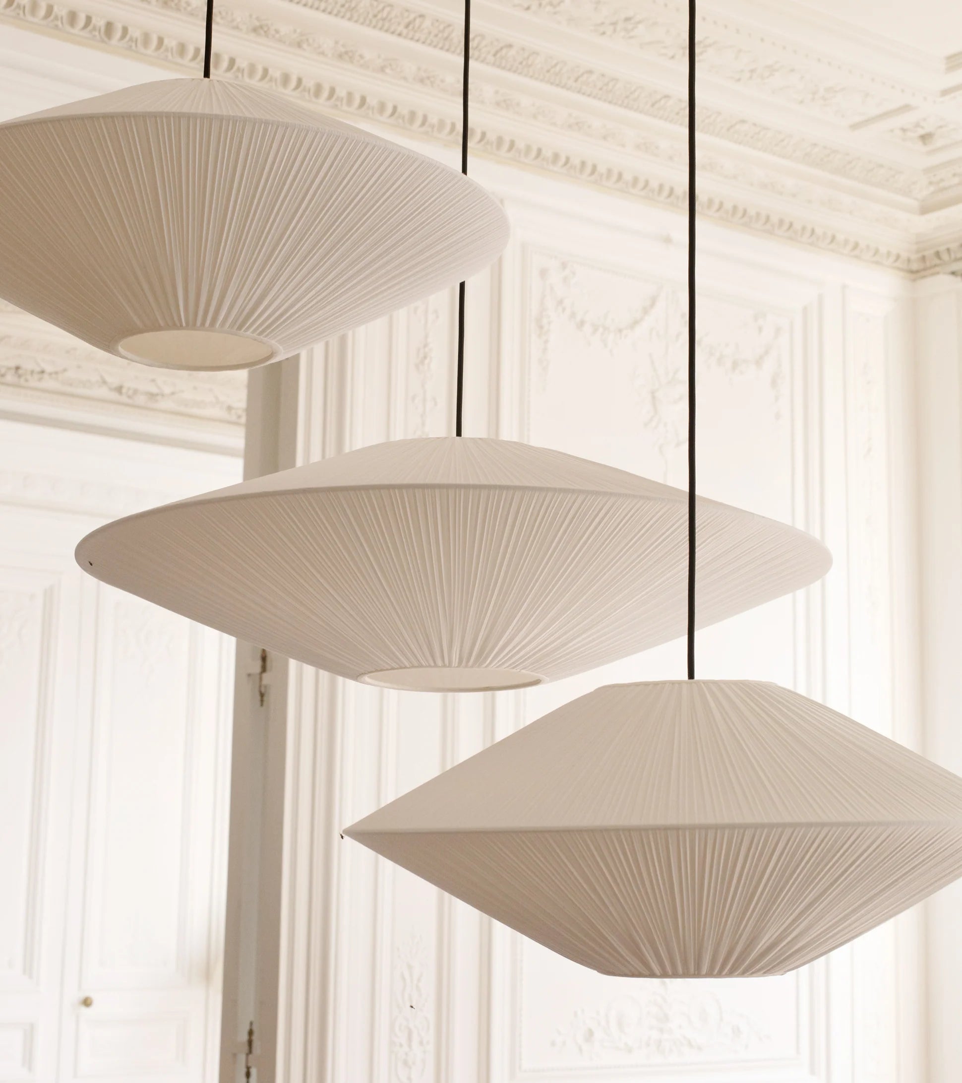 Grande suspension Brera blanche