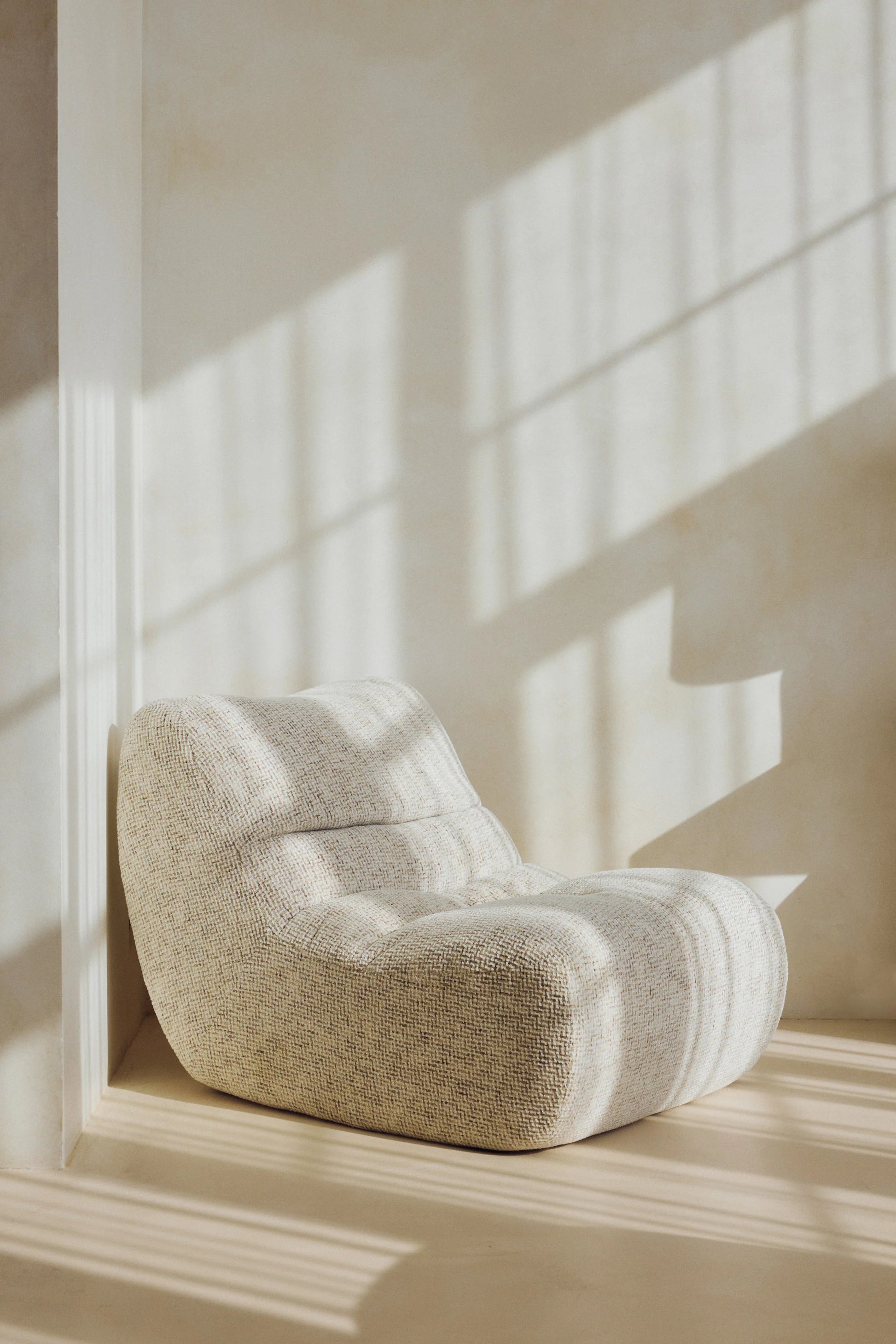 Fauteuil, Tweed marron écureuil, Chill