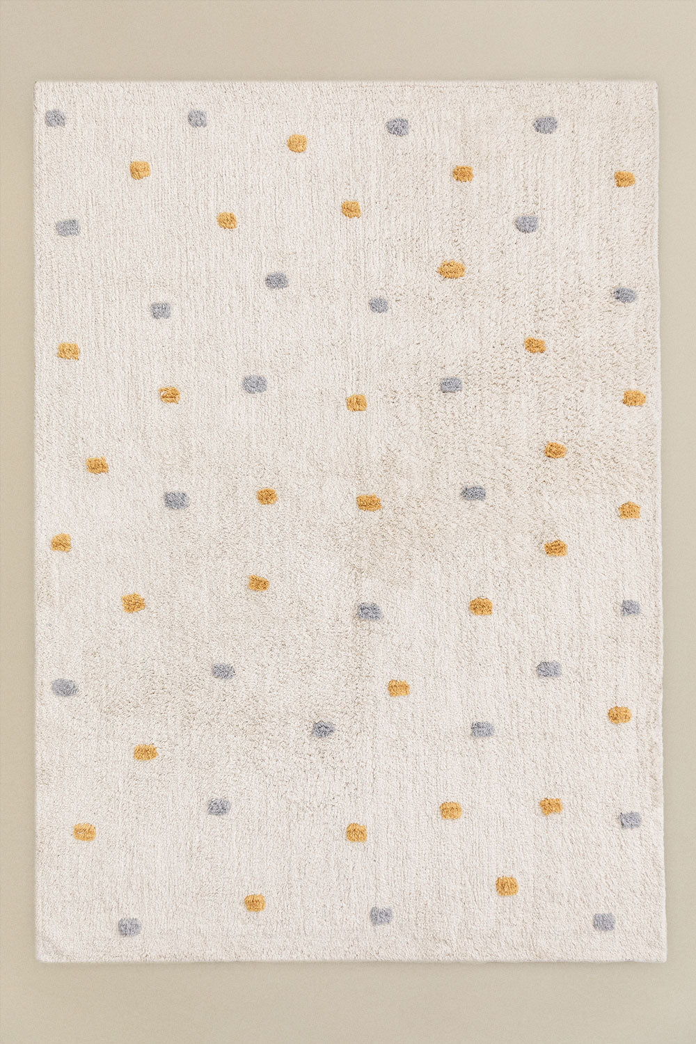 Tapis rectangulaire 125x170 cm en coton Jankiel Kids
