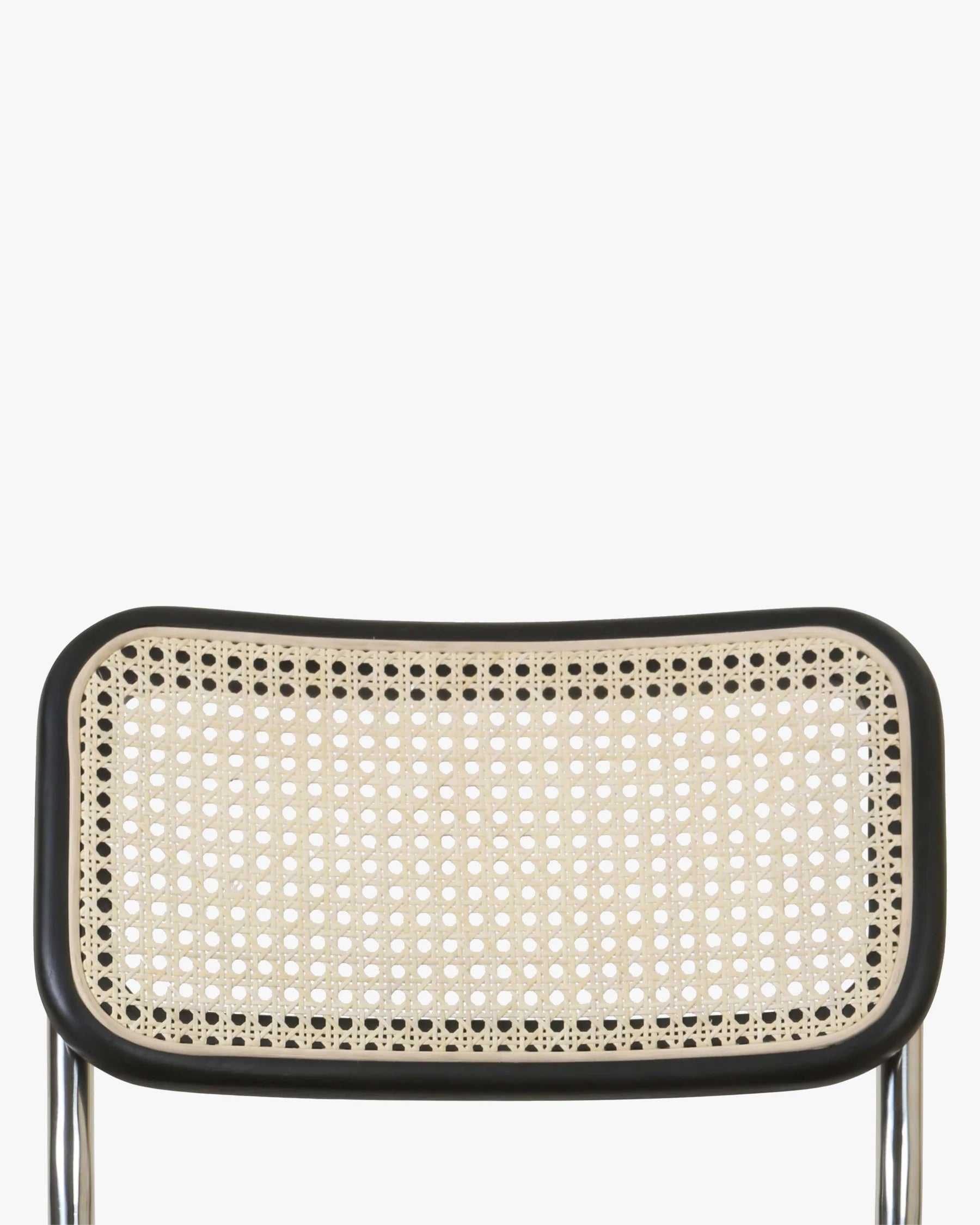 Chaise design, Velours Vert Bouteille, Cannage & Métal Chromé, Uberto
