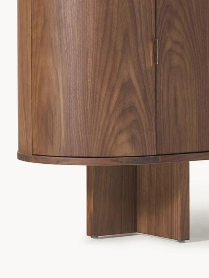 Enfilade en bois avec coins arrondis Zumi | Westwing