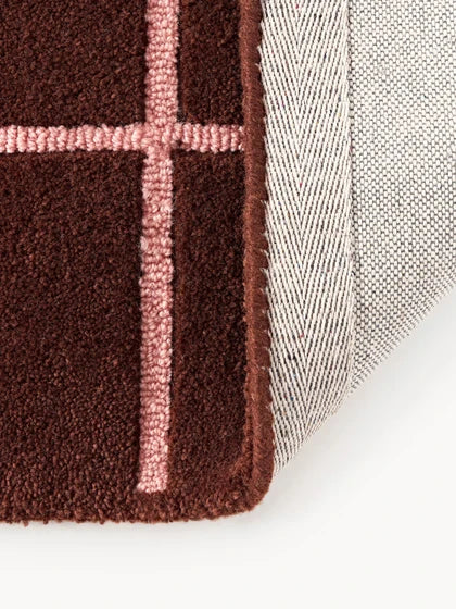 Tapis en laine tufté main Kallie