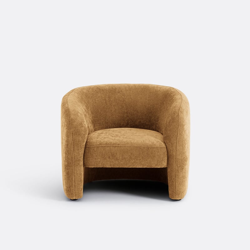 Fauteuil en chenillé, LANDINE