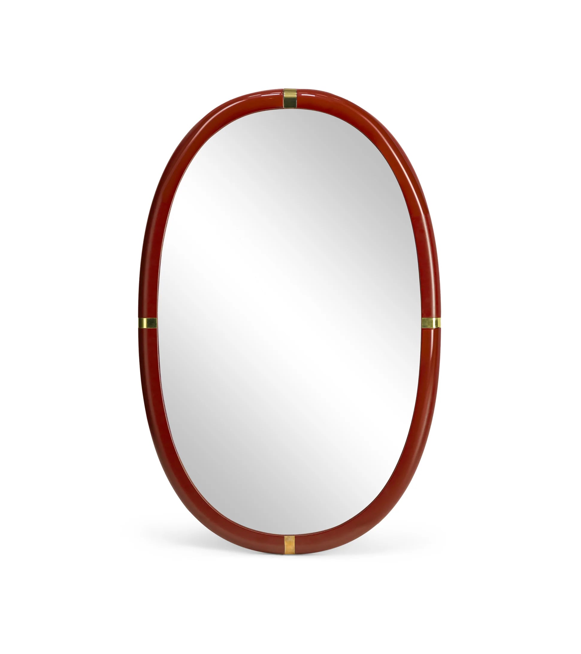 Miroir Marcello laqué blanc crème