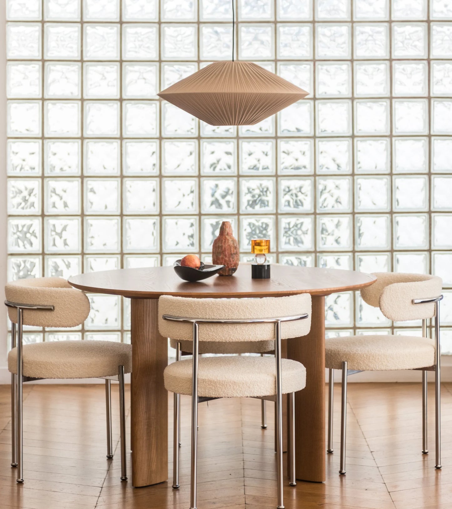 Grande suspension Brera blanche