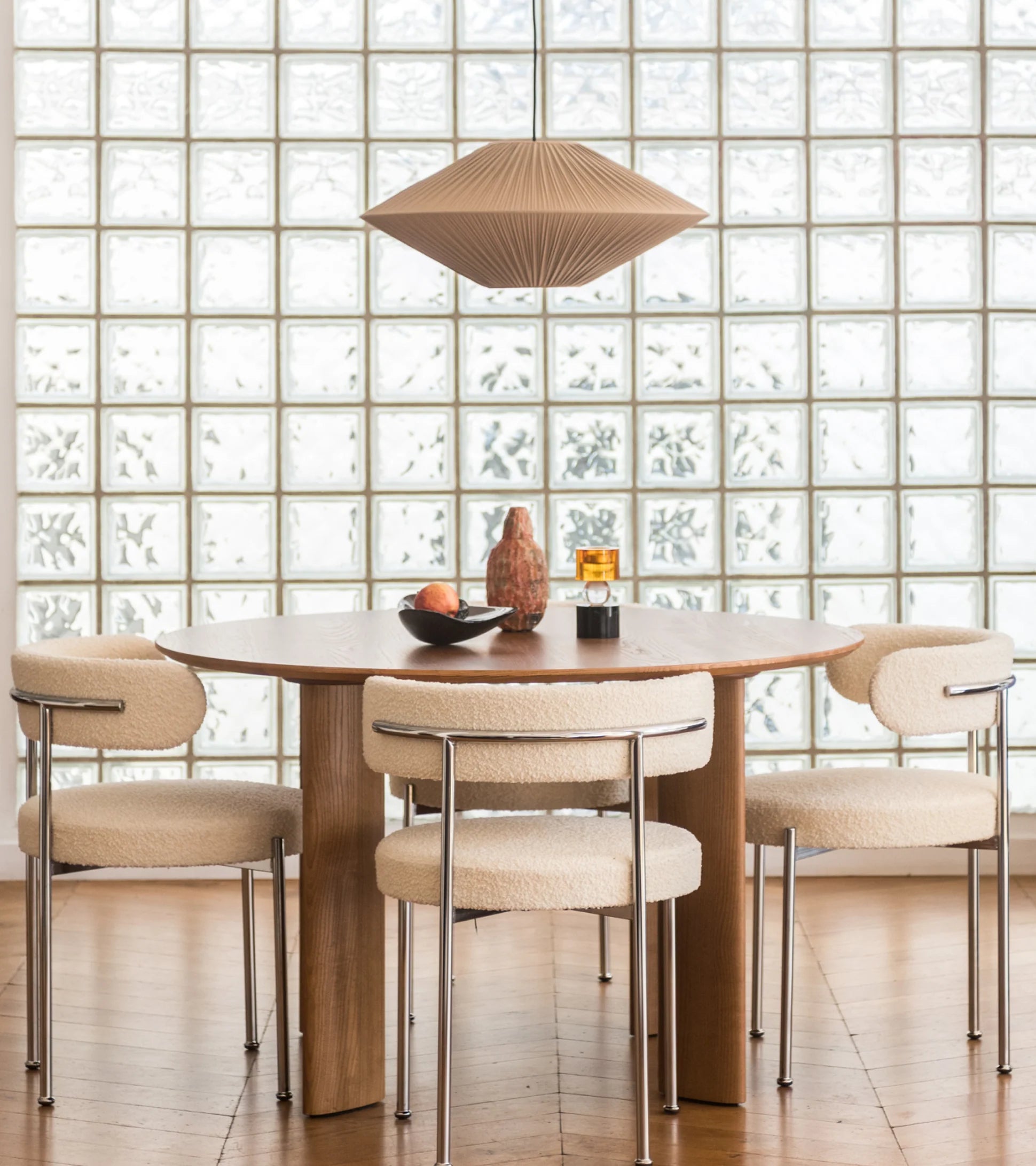 Grande suspension Brera blanche