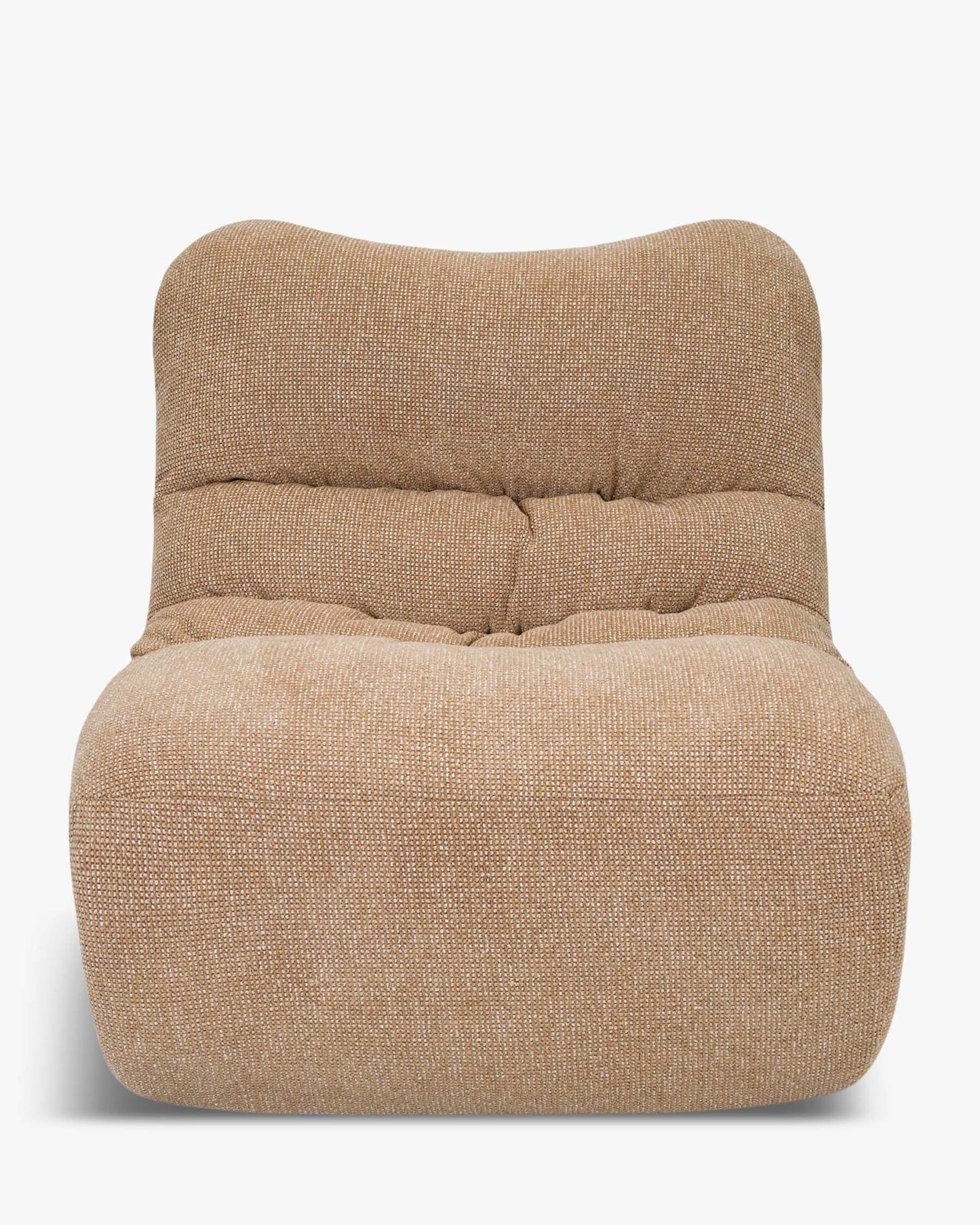 Fauteuil, Tweed marron écureuil, Chill