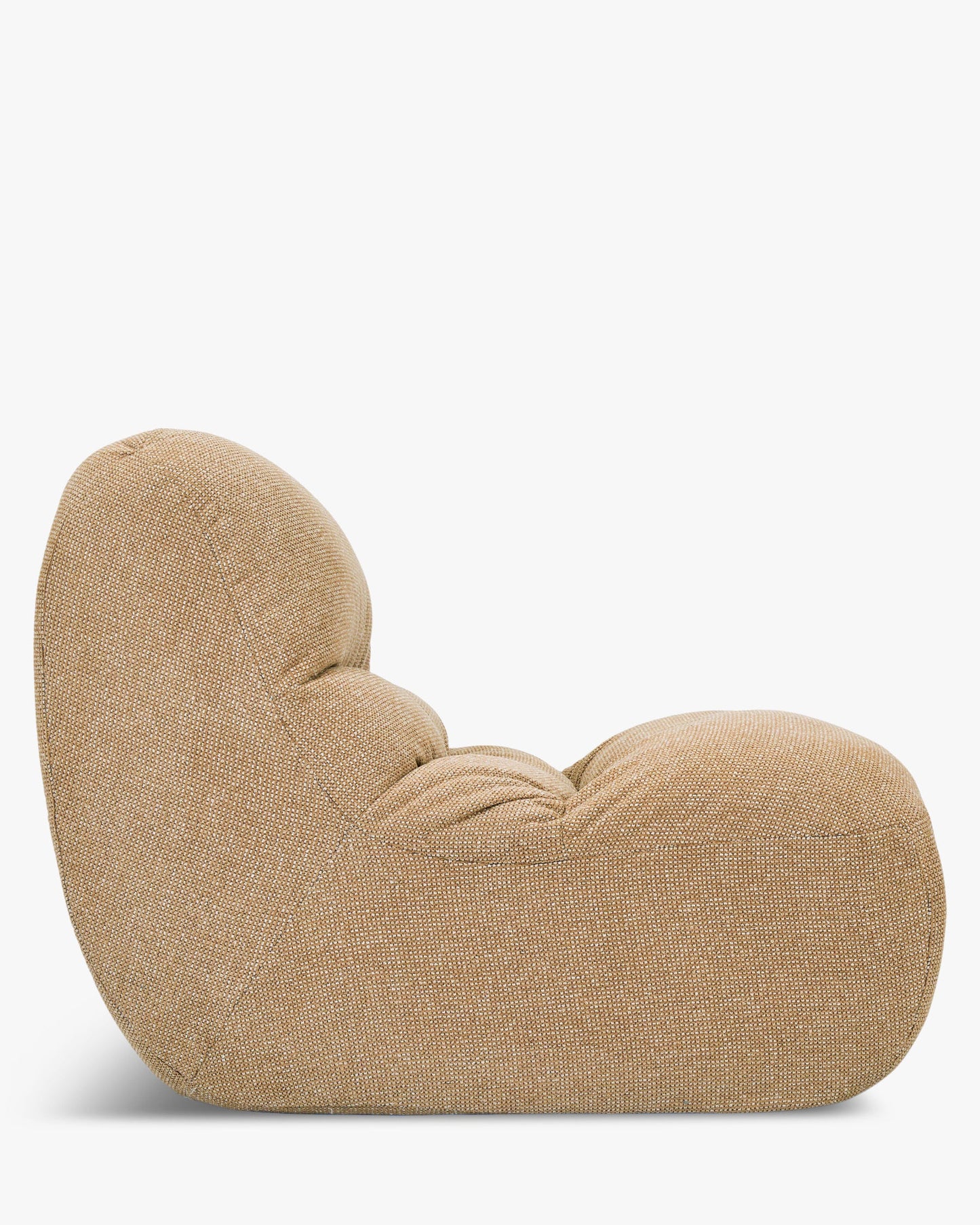 Fauteuil, Tweed marron écureuil, Chill