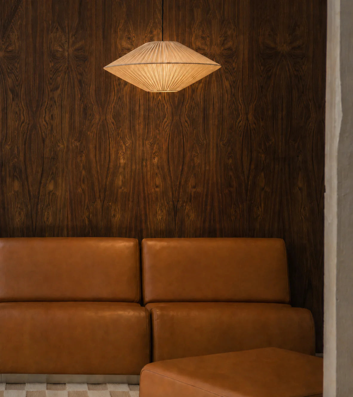 Grande suspension Brera blanche