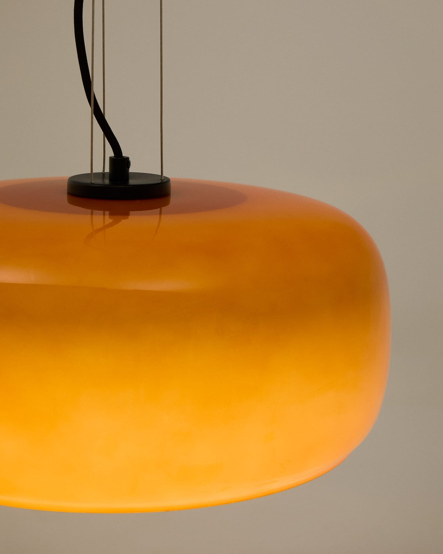 Plafonnier Reig en verre Ø 38 cm