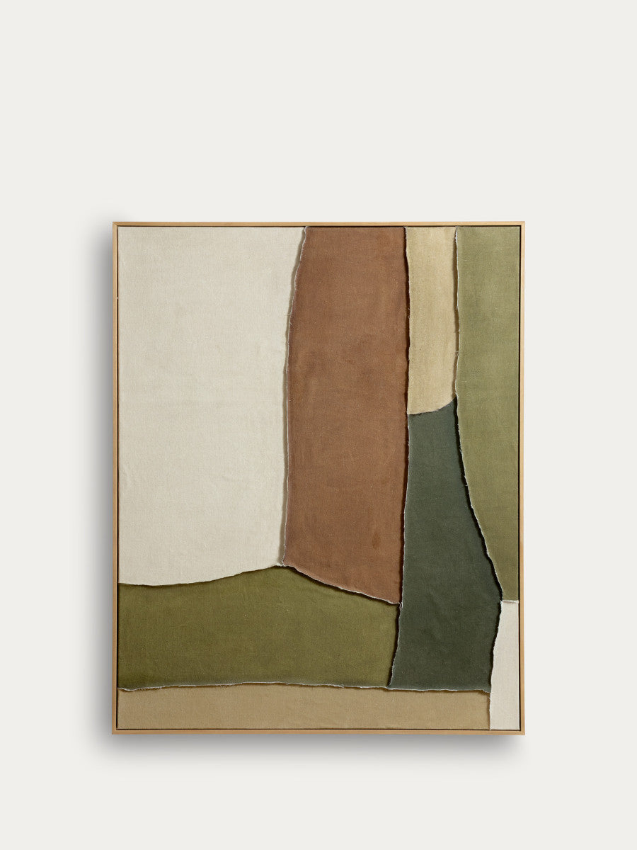 Cadre 100x80, Layers-green