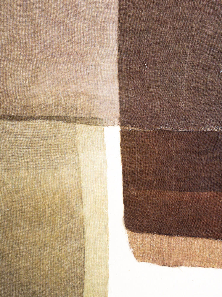 ORGANZA - décoration murale - lin - L 80 x W 5 x H 100 cm - marron