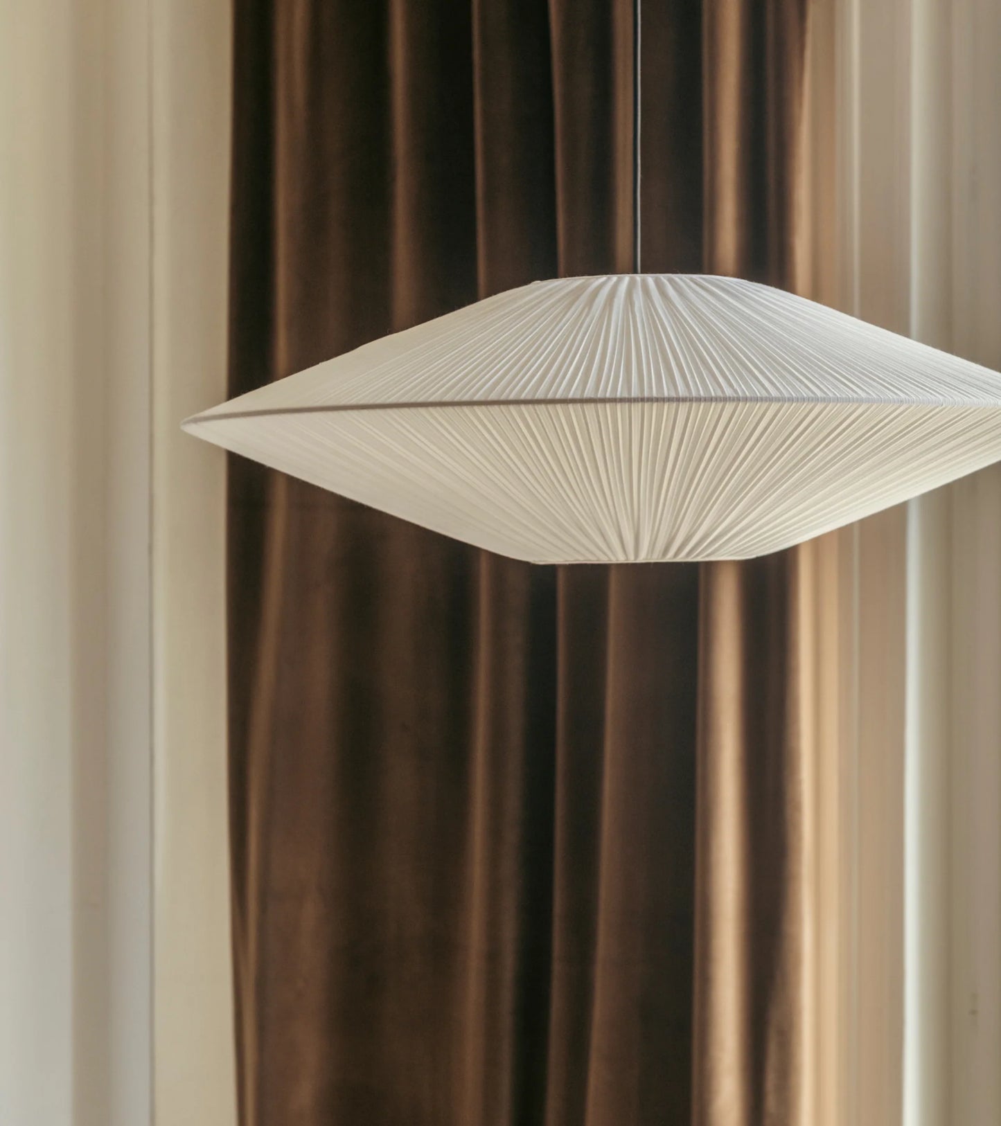 Grande suspension Brera blanche
