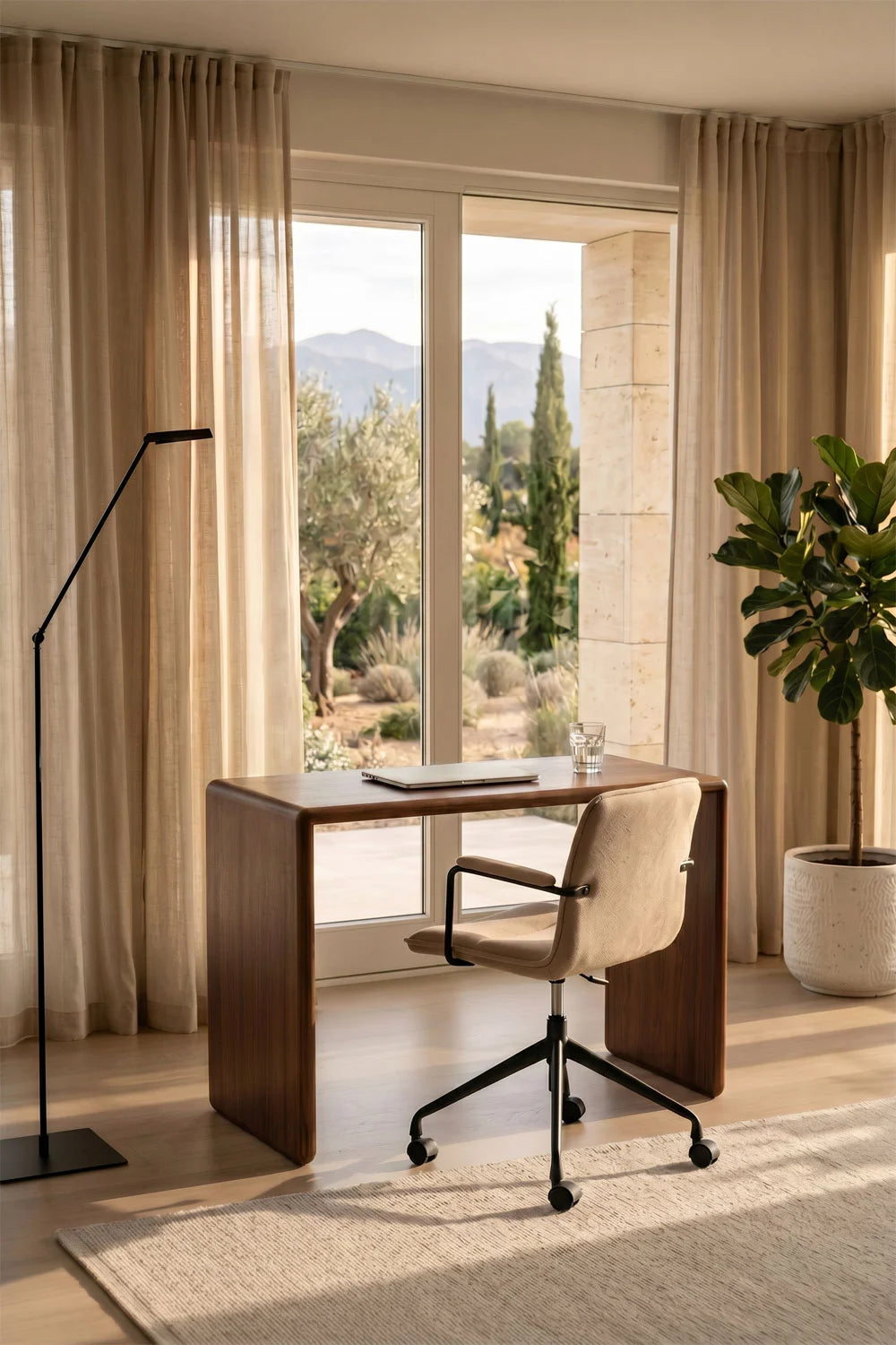 Bureau en bois Treveris