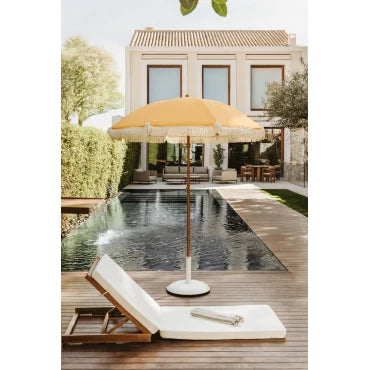 Parasol Miska Ø175 cm en tissu et acier