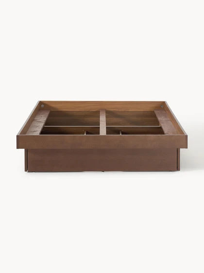 Lit en bois avec rangement Sato