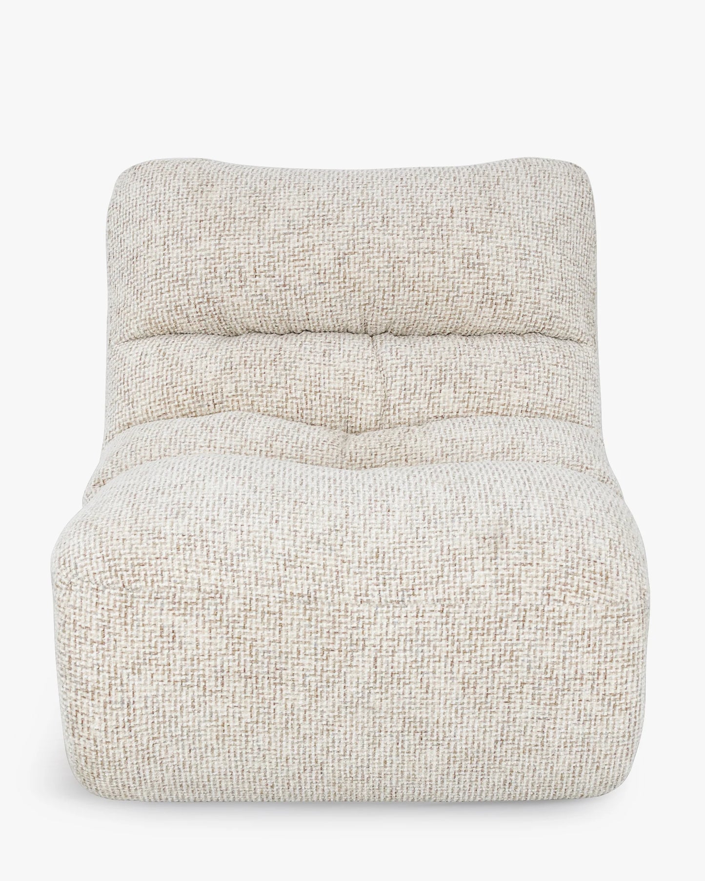 Fauteuil, Tweed marron écureuil, Chill