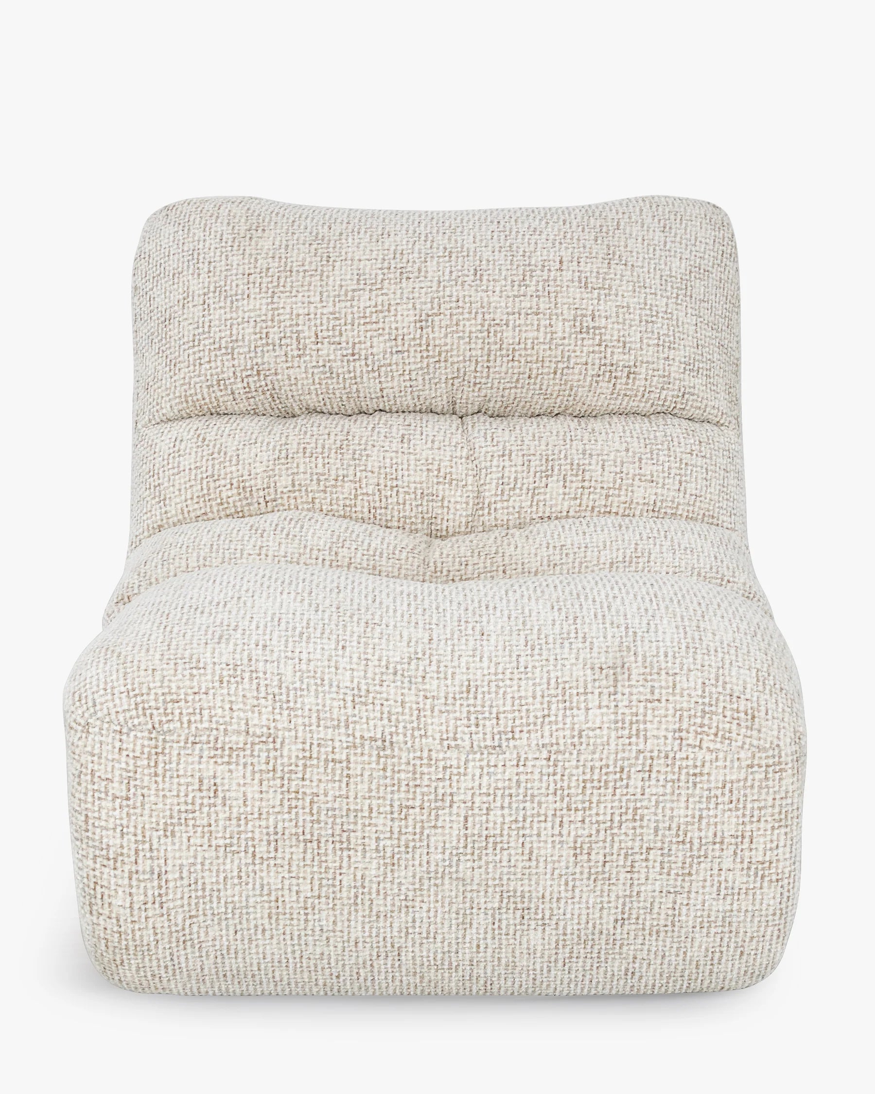Fauteuil, Tweed marron écureuil, Chill