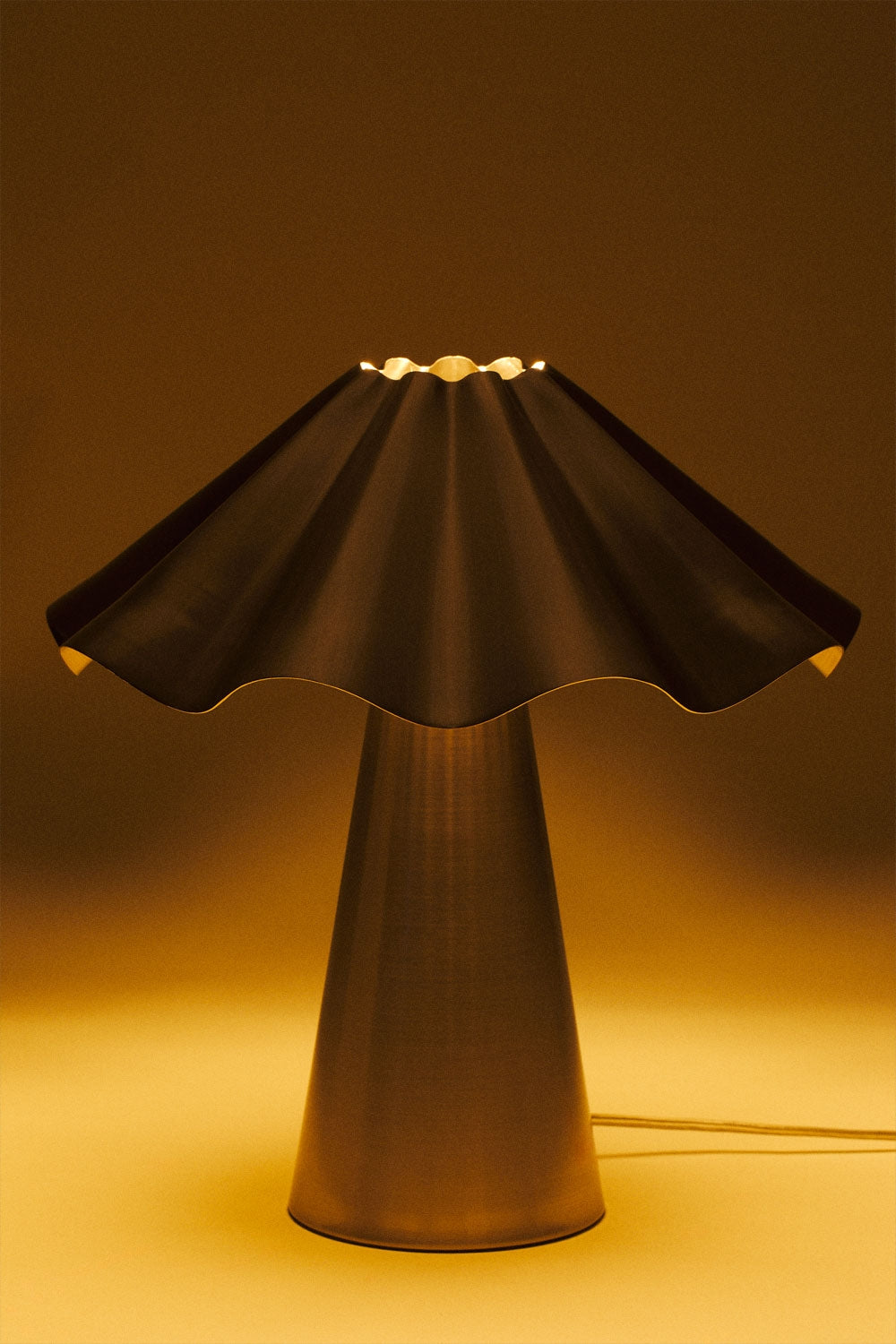 Lampe de table ↑40 cm en fer Veyora