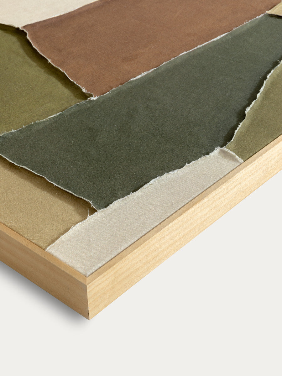 Cadre 100x80, Layers-green