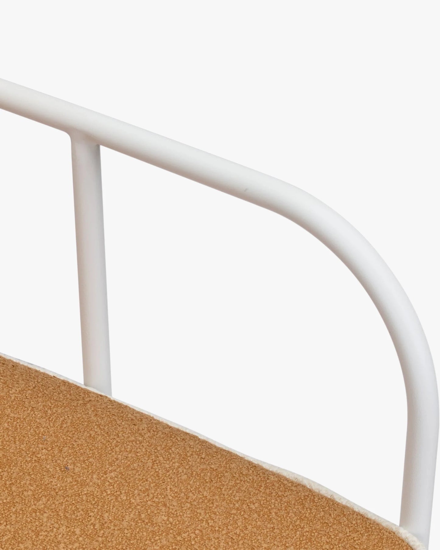 Chaise de jardin avec accoudoirs, vert sauge & métal blanc, Maddalena