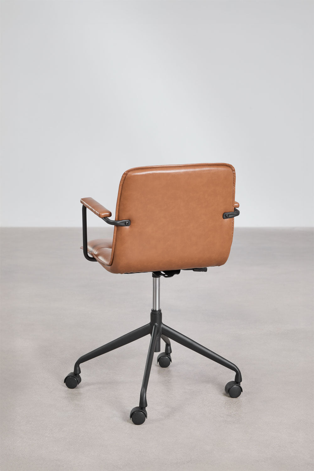 Chaise de bureau avec roulettes et accoudoirs Seifert