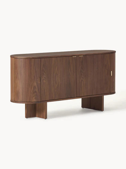 Enfilade en bois avec coins arrondis Zumi | Westwing