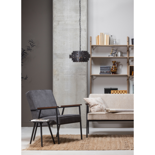 Set of 2 Nila sidetables wood black
