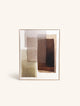 ORGANZA - décoration murale - lin - L 80 x W 5 x H 100 cm - marron
