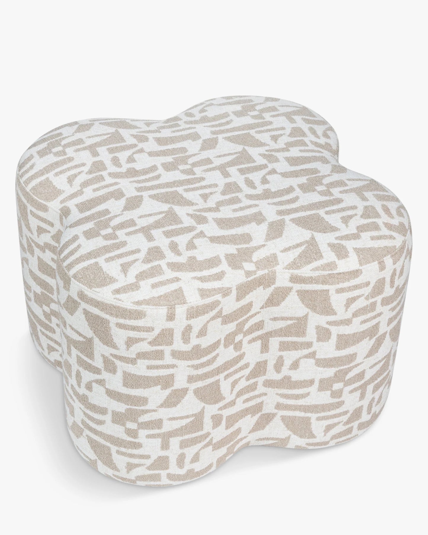 Pouf, Marron léopard, H40, Ipsy