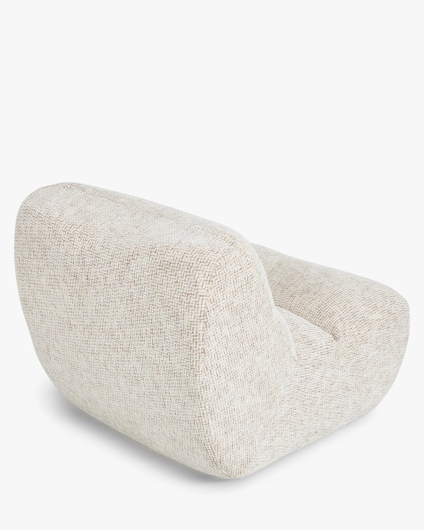 Fauteuil, Tweed marron écureuil, Chill