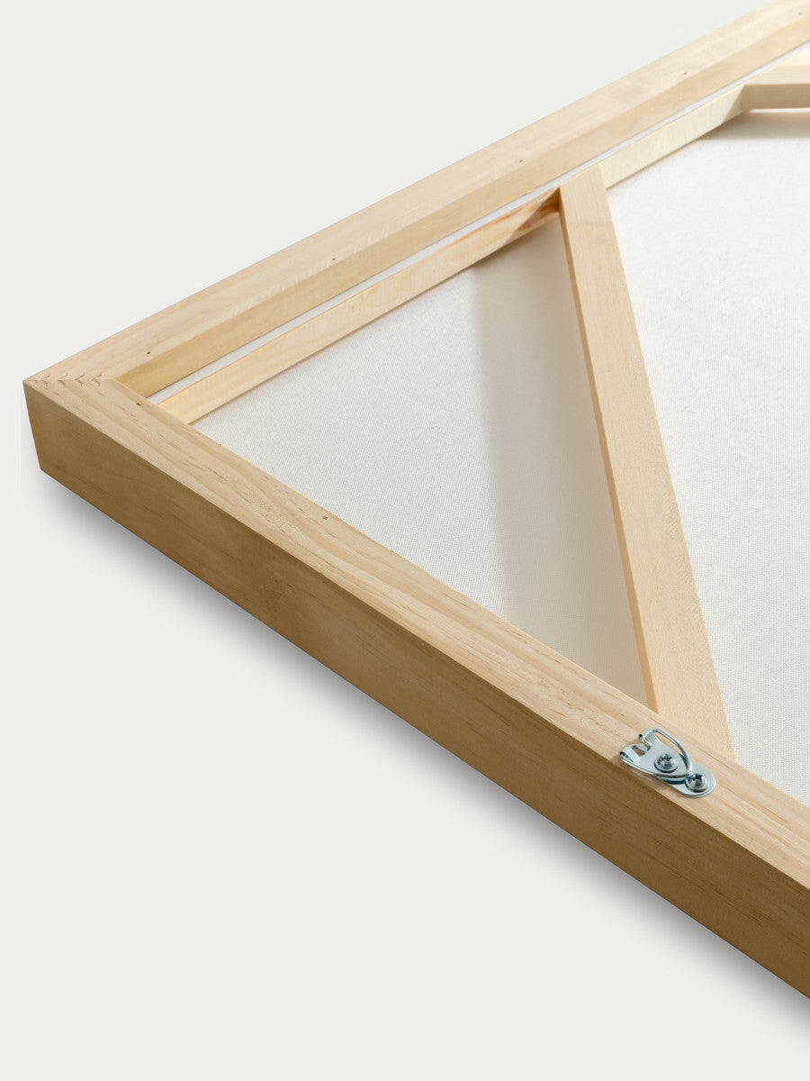 Cadre 100x80, Layers-green