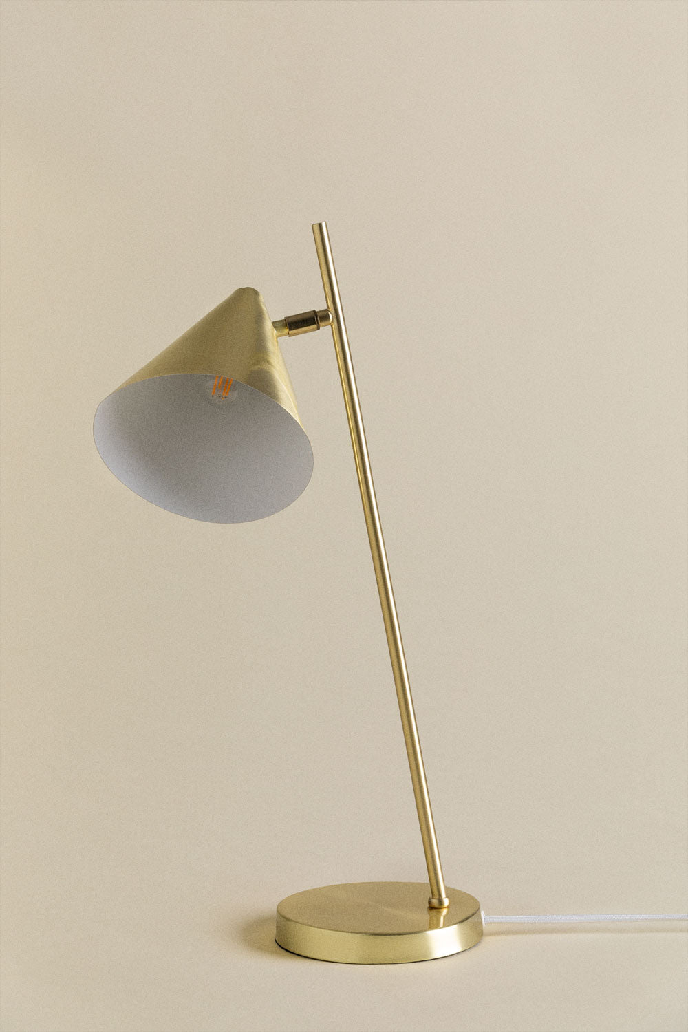 Lampe de table en métal Divone