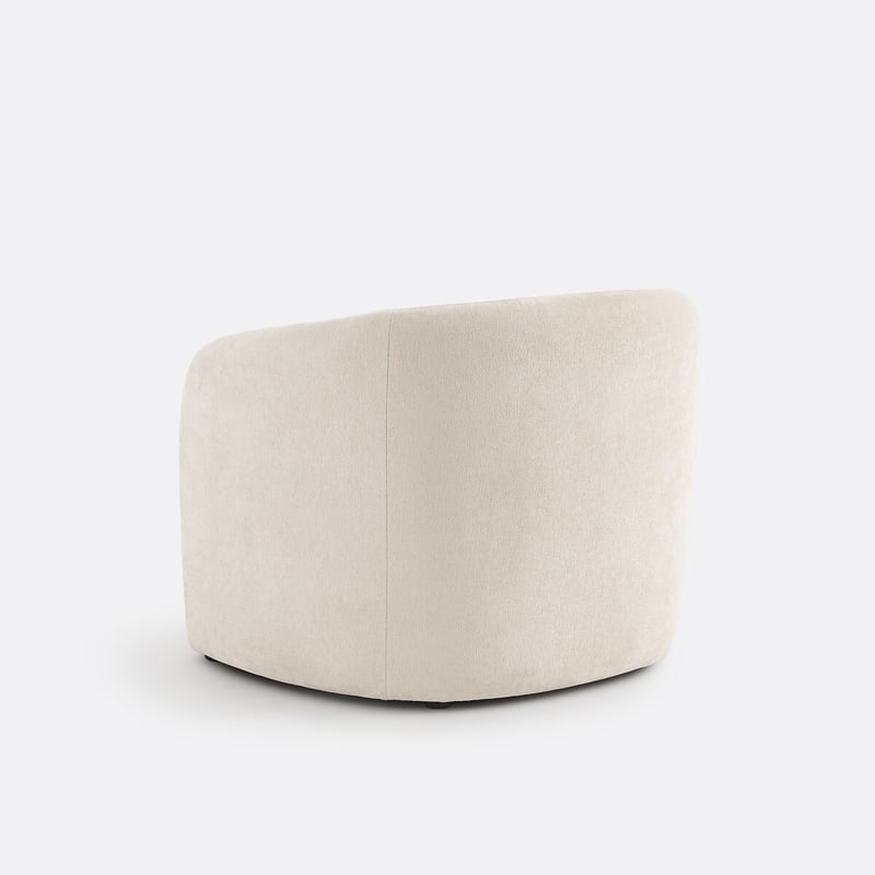 Fauteuil en chenillé, LANDINE
