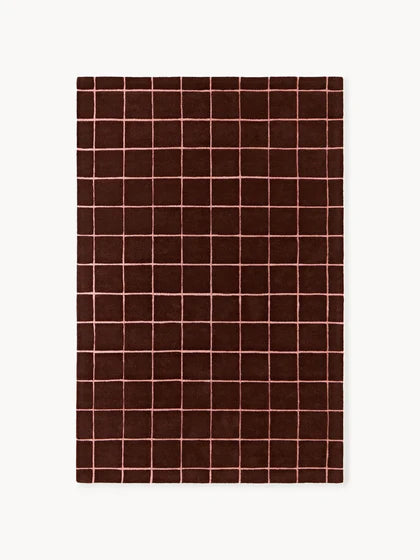 Tapis en laine tufté main Kallie