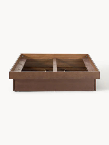 Lit en bois avec rangement Sato