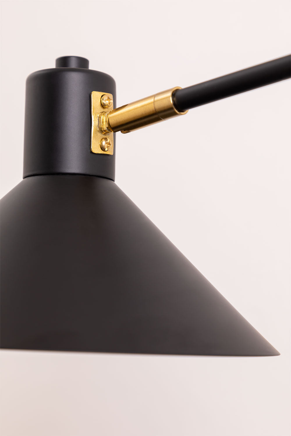 Lampe murale orientable en fer Lizz