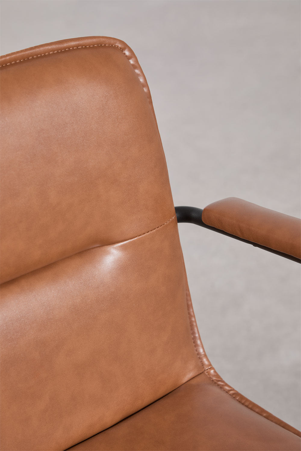 Chaise de bureau avec roulettes et accoudoirs Seifert