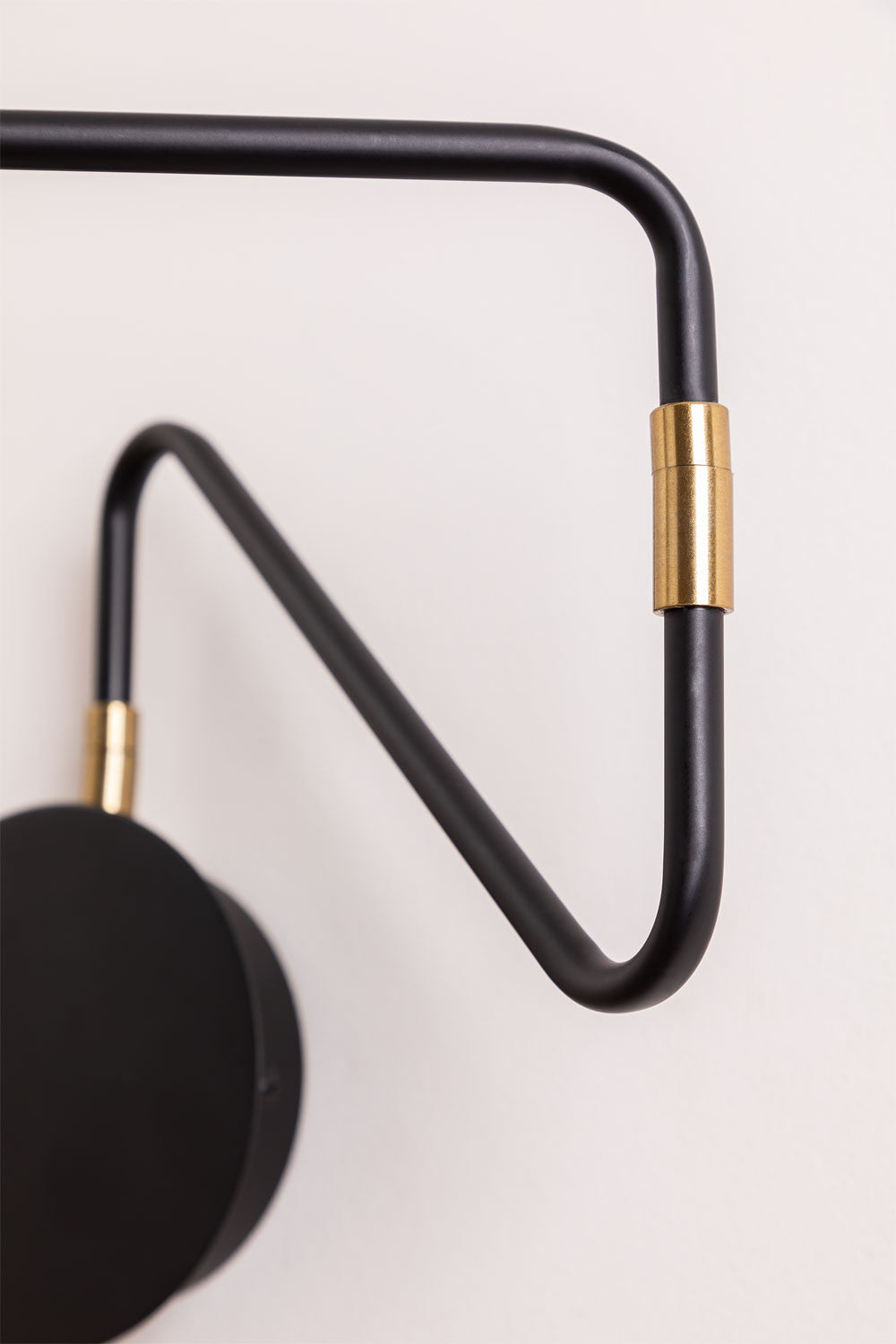 Lampe murale orientable en fer Lizz