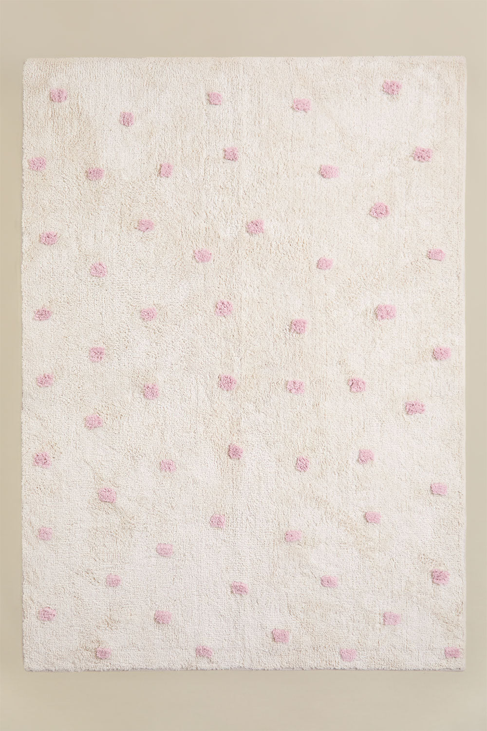 Tapis rectangulaire 125x170 cm en coton Jankiel Kids