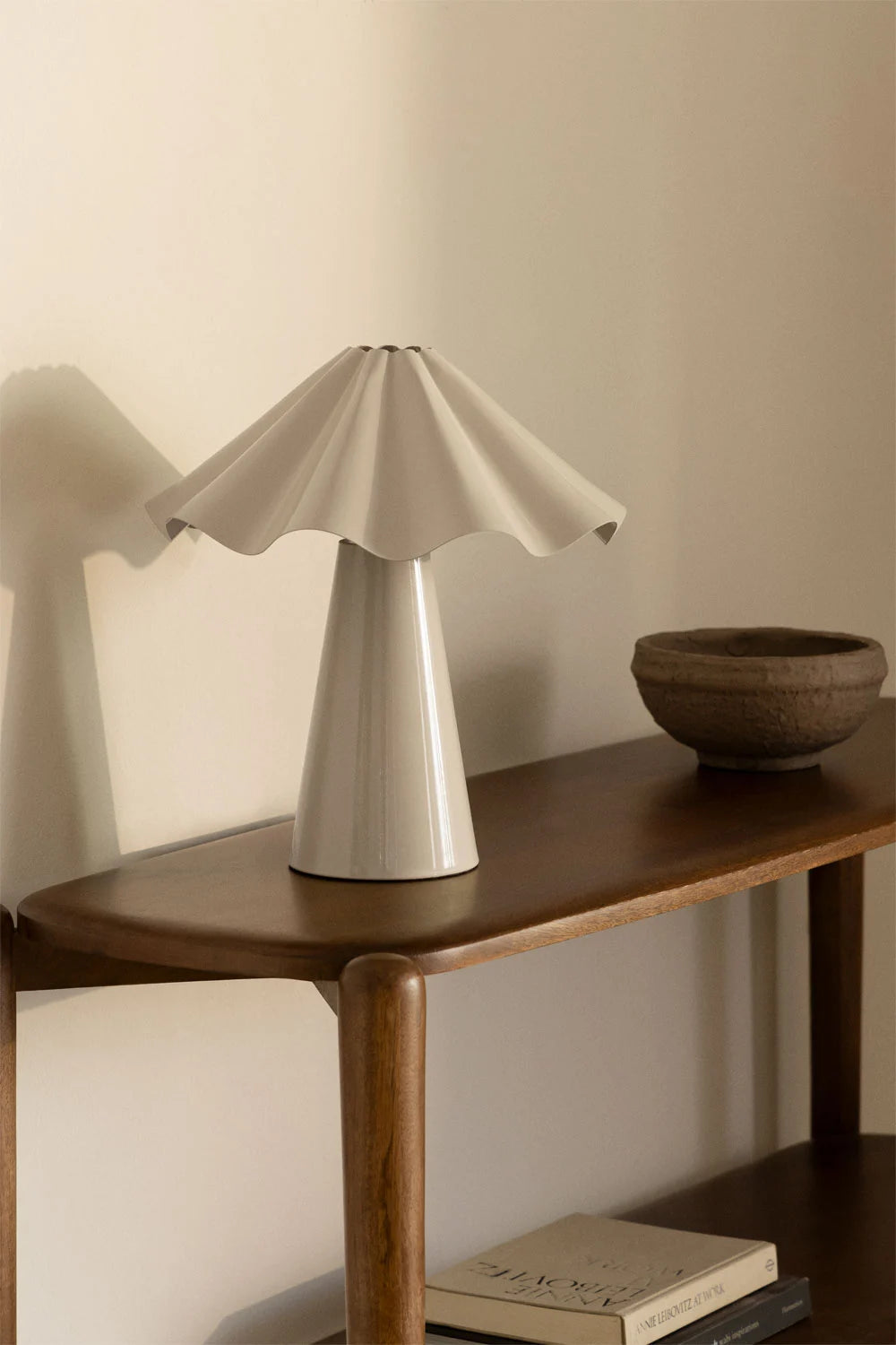 Lampe de table ↑40 cm en fer Veyora