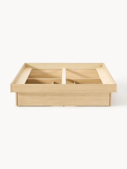 Lit en bois avec rangement Sato