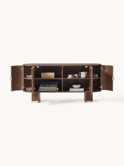 Enfilade en bois avec coins arrondis Zumi | Westwing