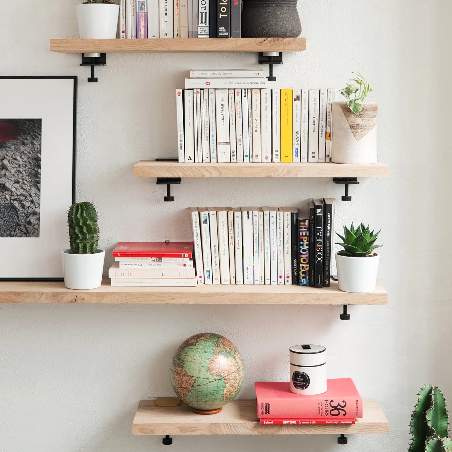 Lot de 2 accroches murales BRACKET
