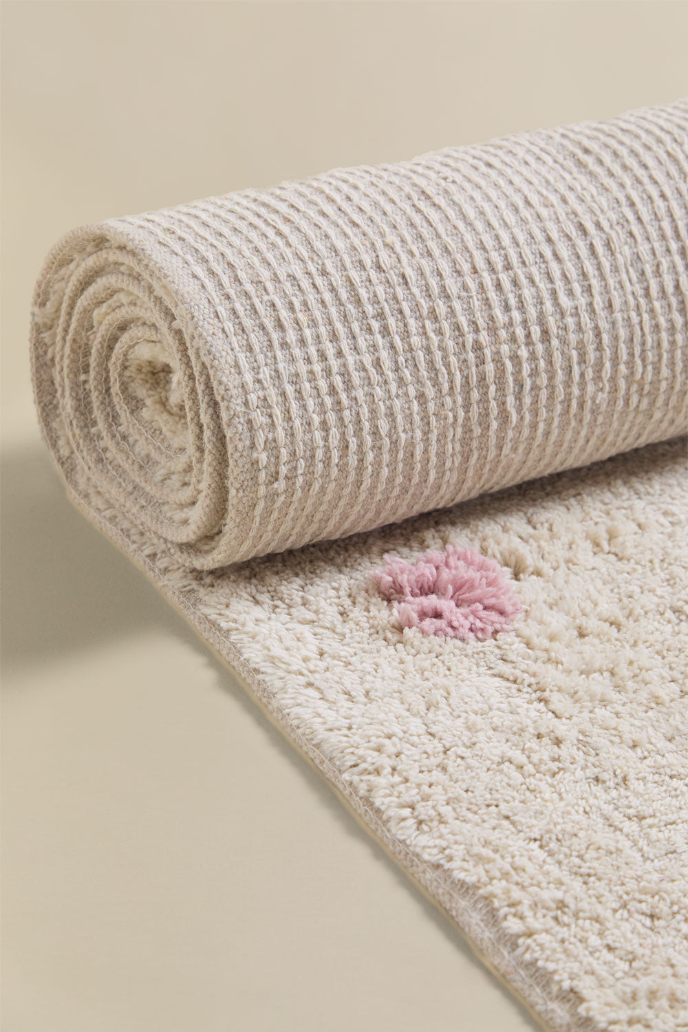 Tapis rectangulaire 125x170 cm en coton Jankiel Kids