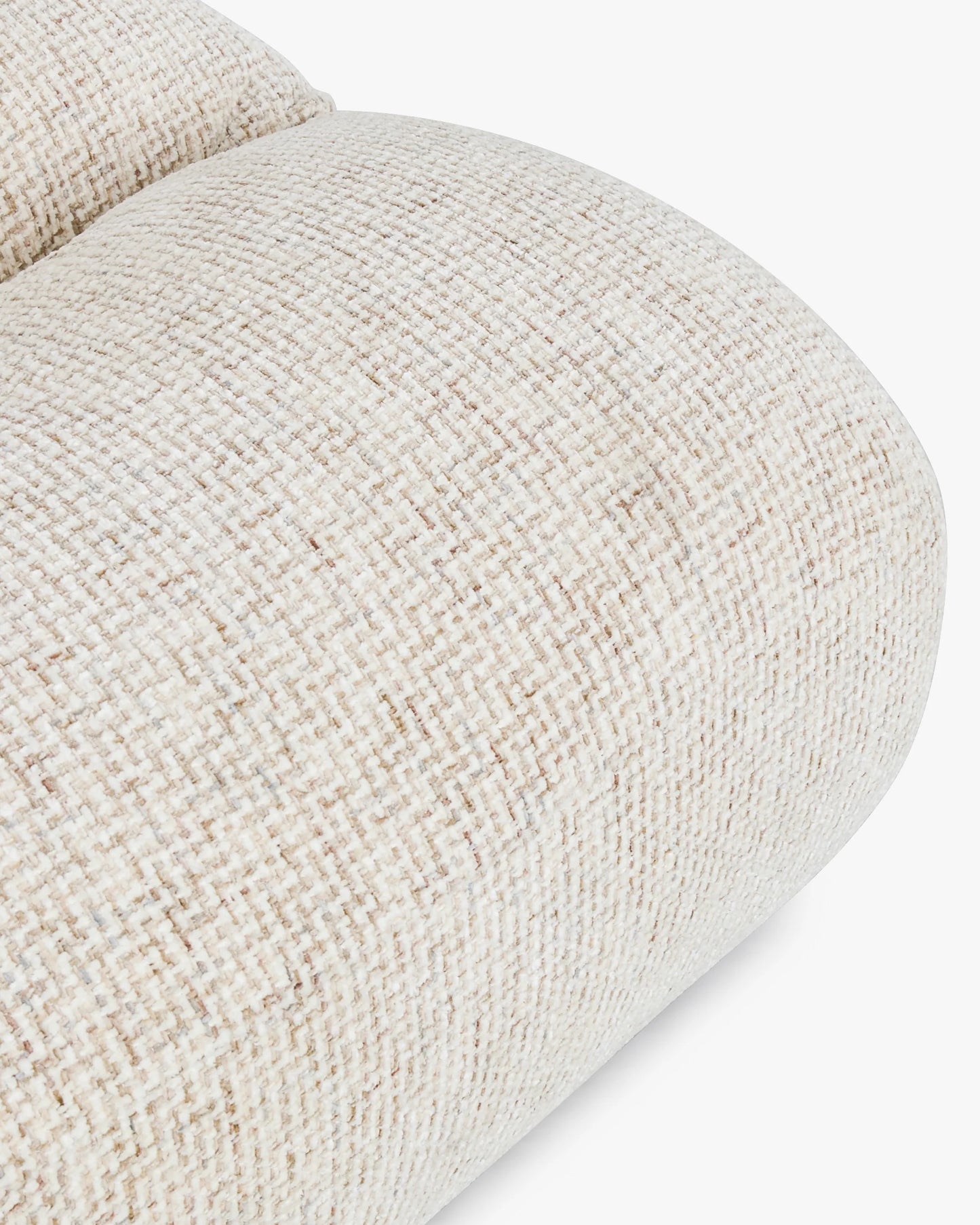 Fauteuil, Tweed marron écureuil, Chill