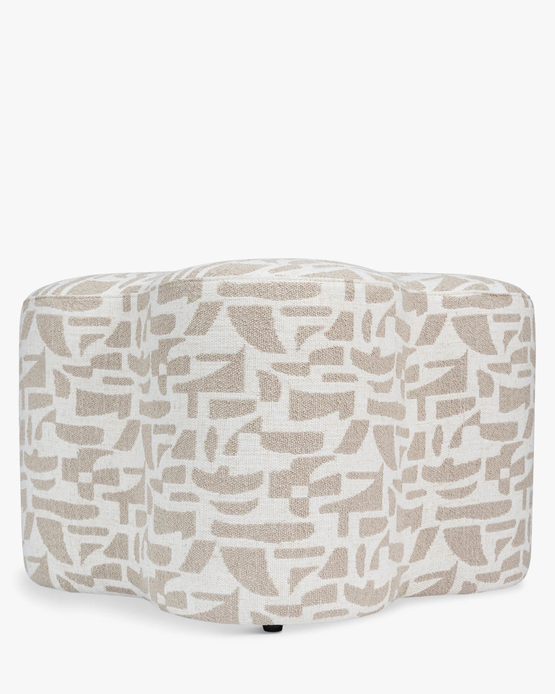 Pouf, Marron léopard, H40, Ipsy
